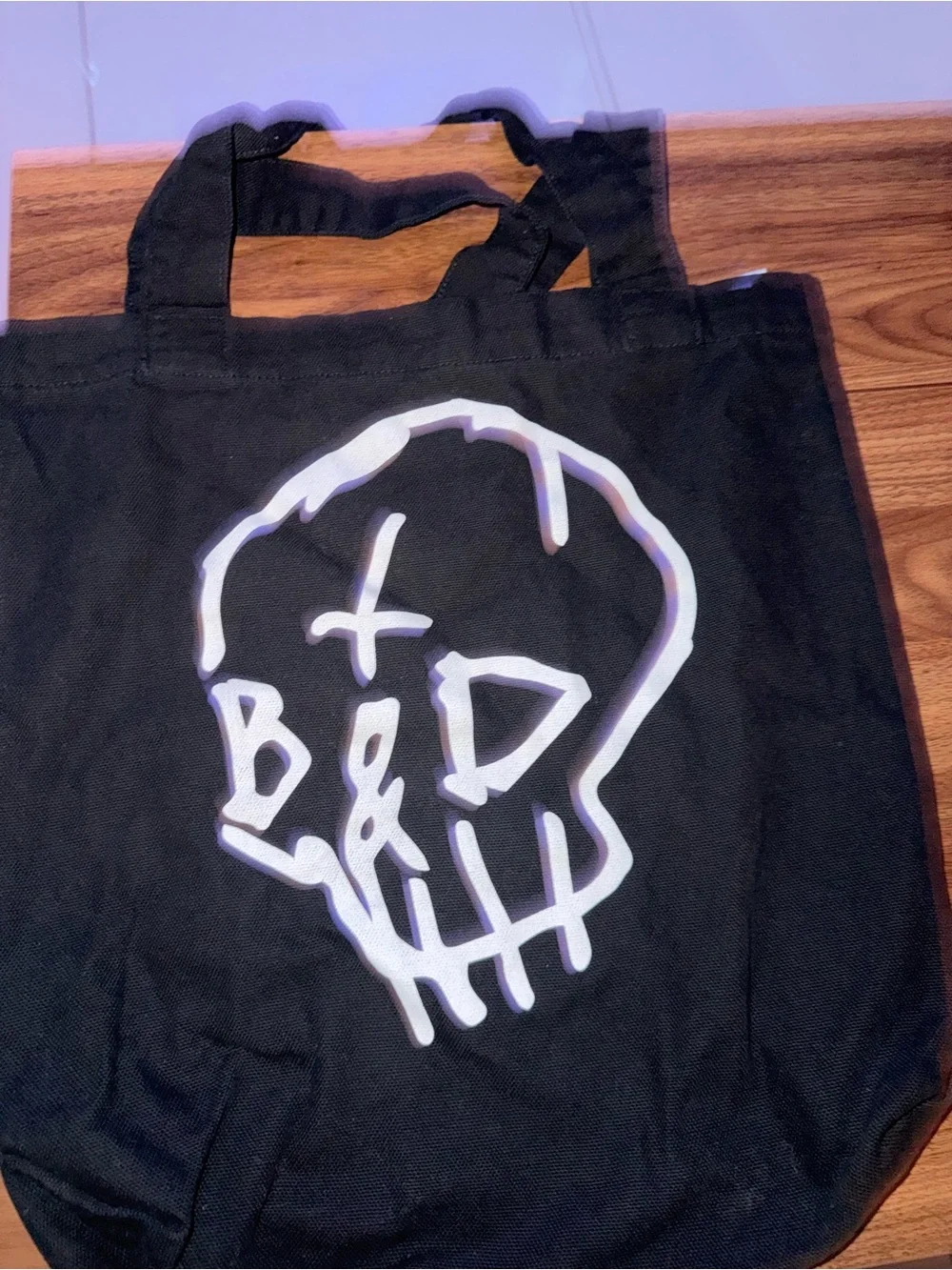 G-EAZY TOUR TOTE – “THE BEAUTIFUL AND DAMNED” – BLACK CANVAS – ASCOLOUR CARRIE